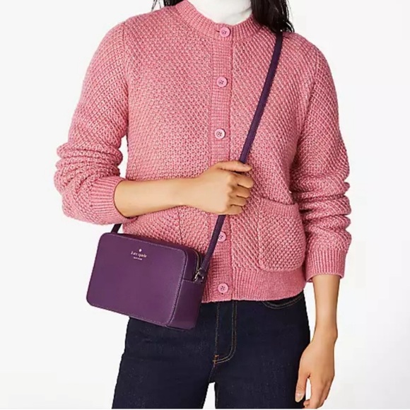 NWT Kate Spade Sienna Ripe Plum Crossbody Bag - Picture 3 of 10